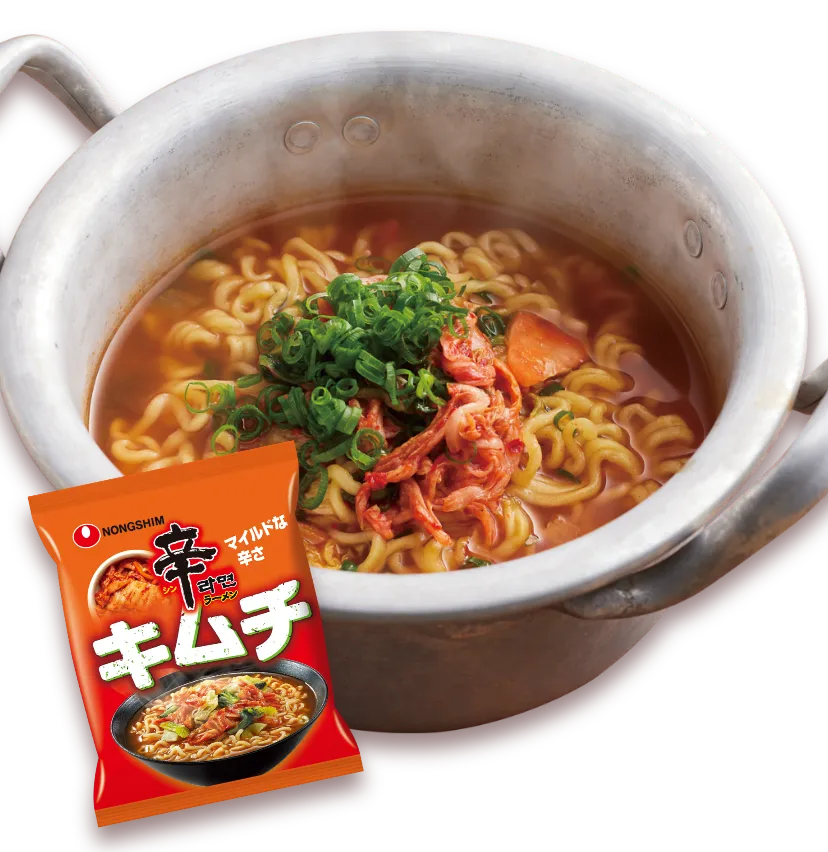 焼肉きんぐの辛ラーメンの画像