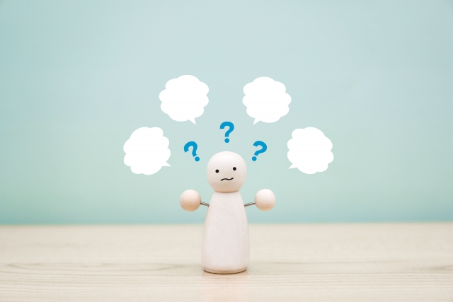 疑問を表すイメージ画像